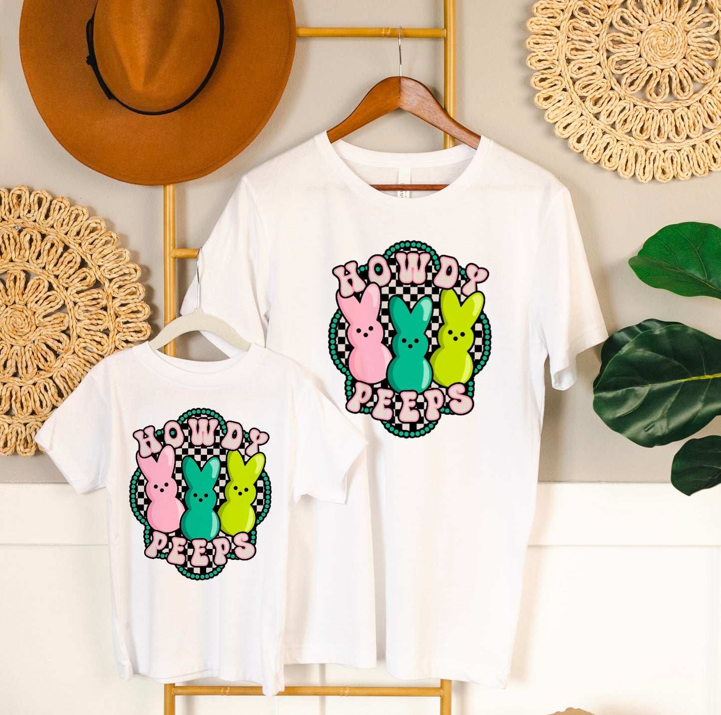 Howdy Peeps Crewneck or Shirt