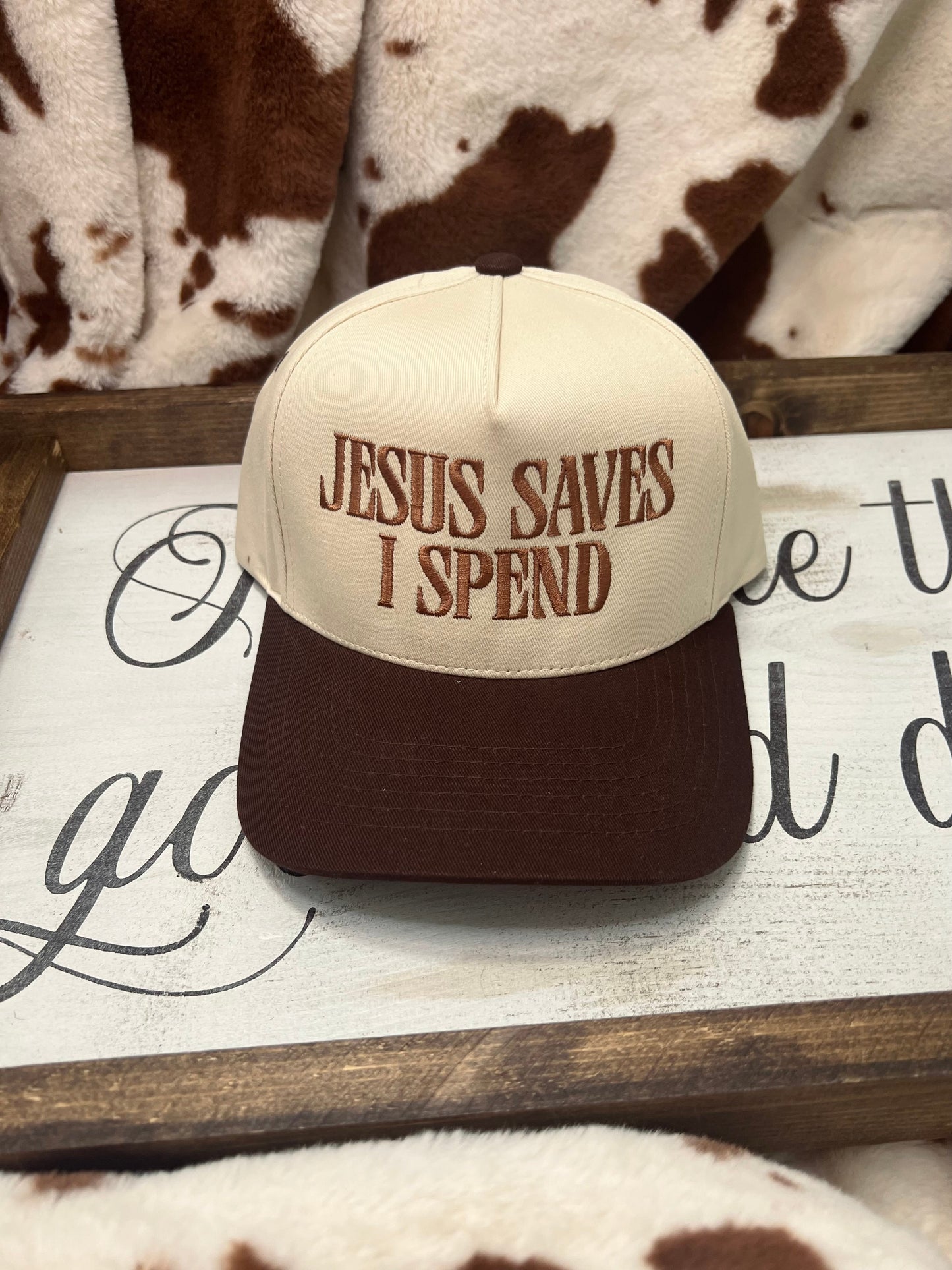 Jesus Saves Trucker Hat