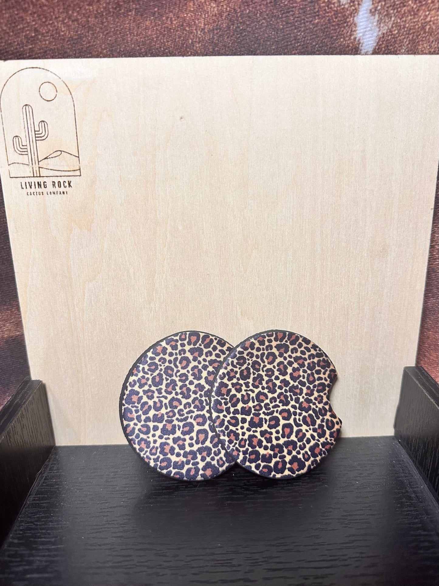 Cheetah Car Coasters