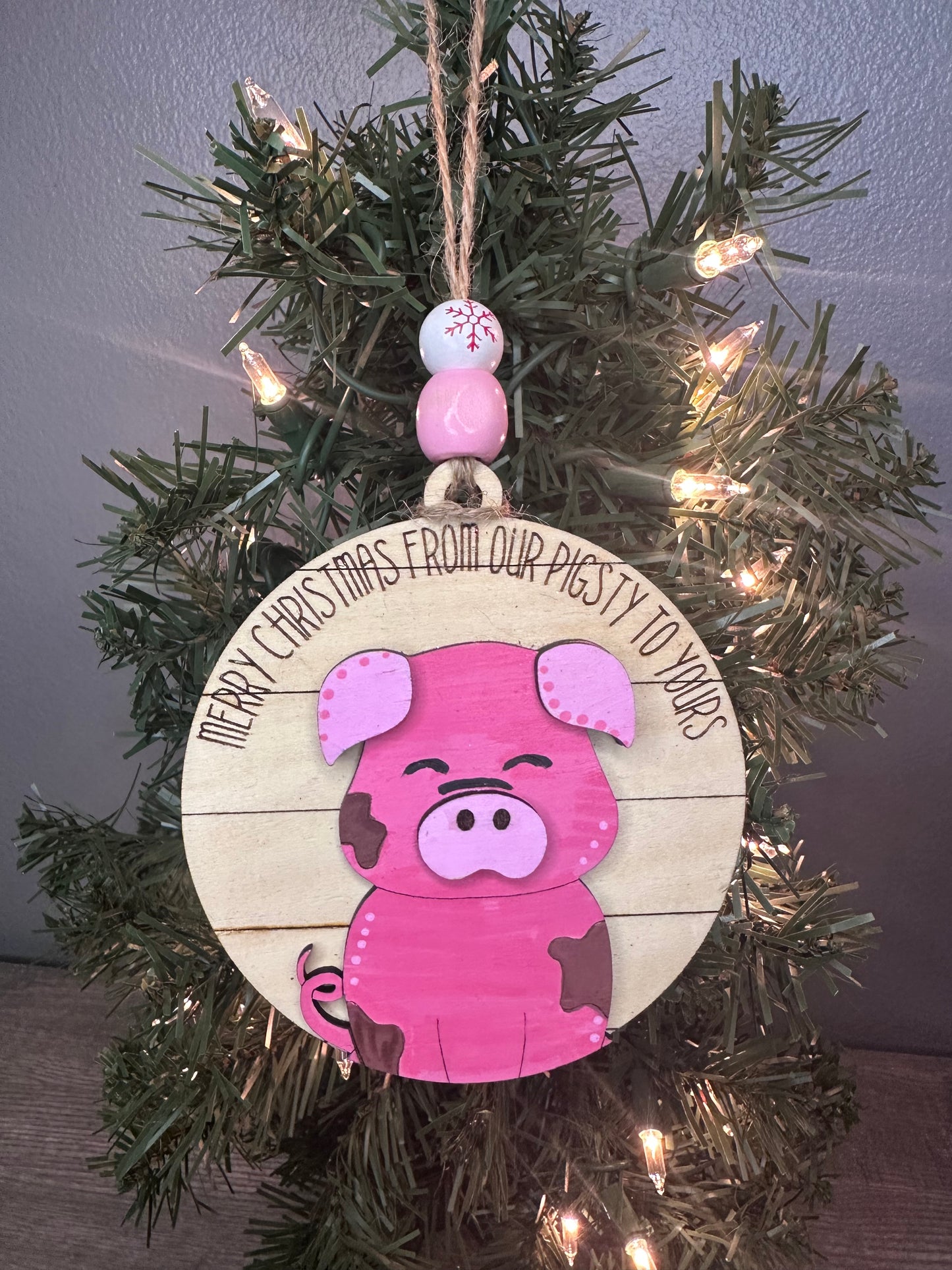 Merry Christmas ornament