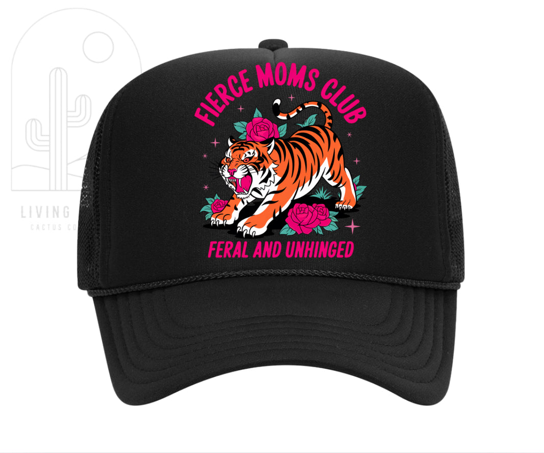 FIERCE MOMS CLUB TRUCKER HAT