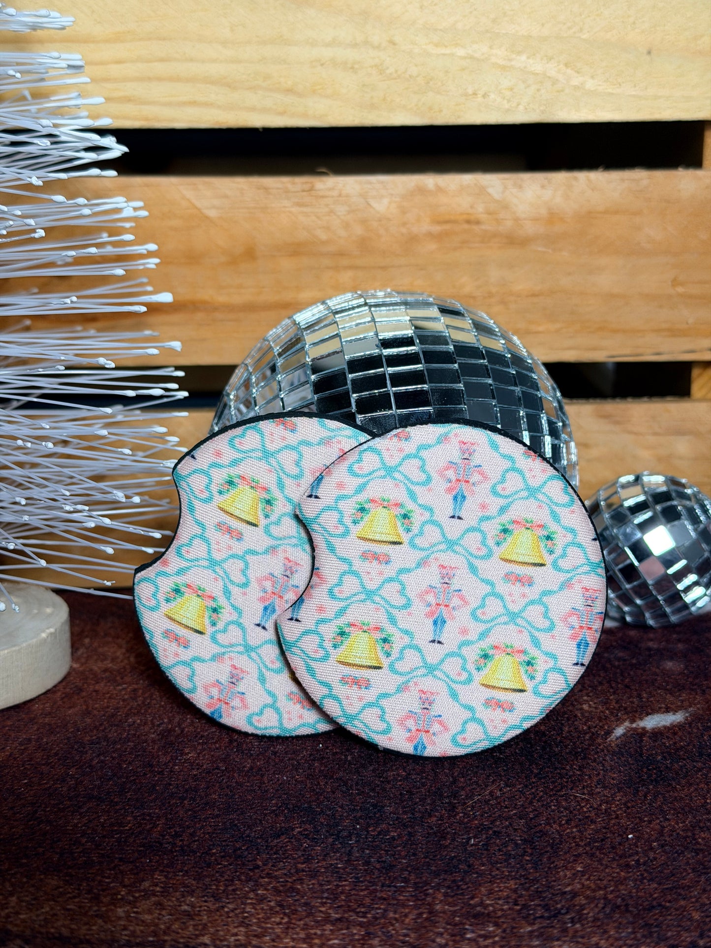 Christmas Car Coasters