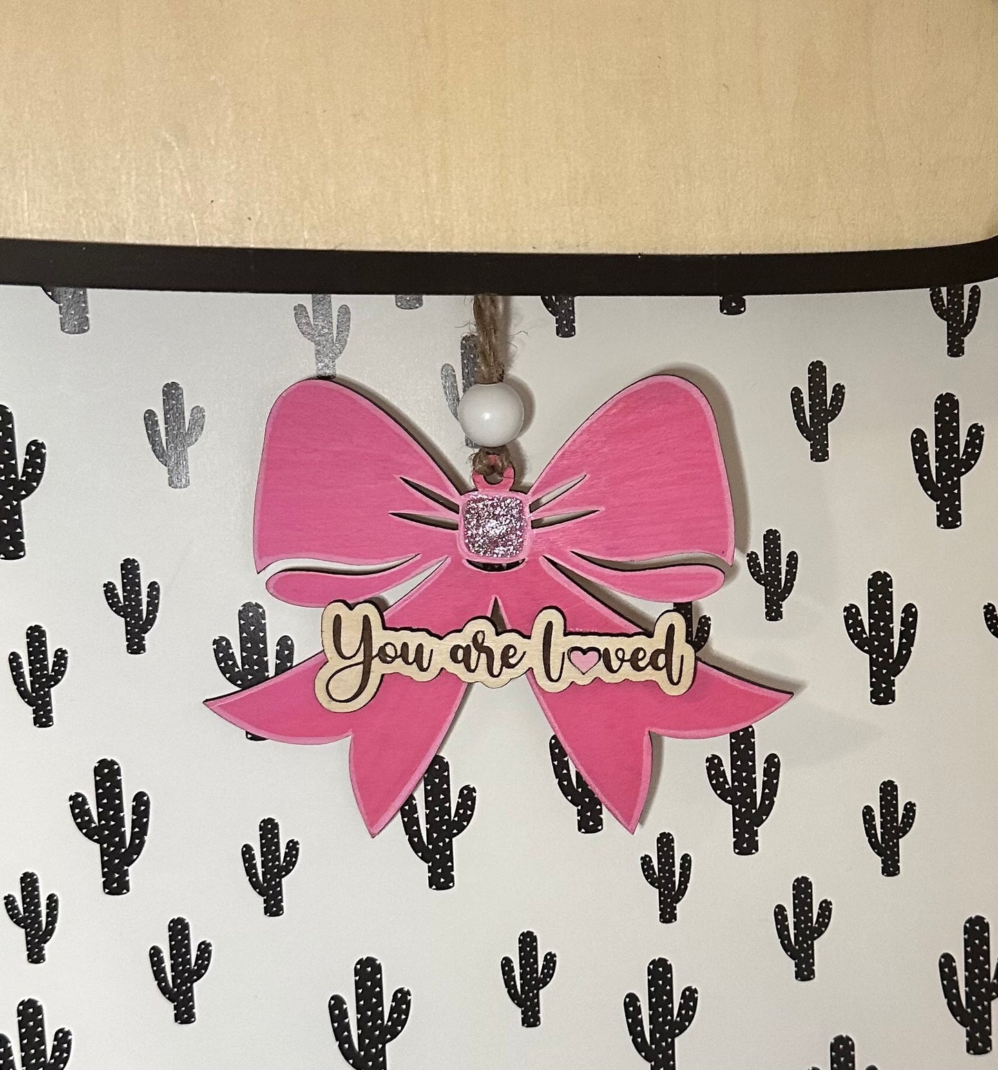You are Loved Car Charm