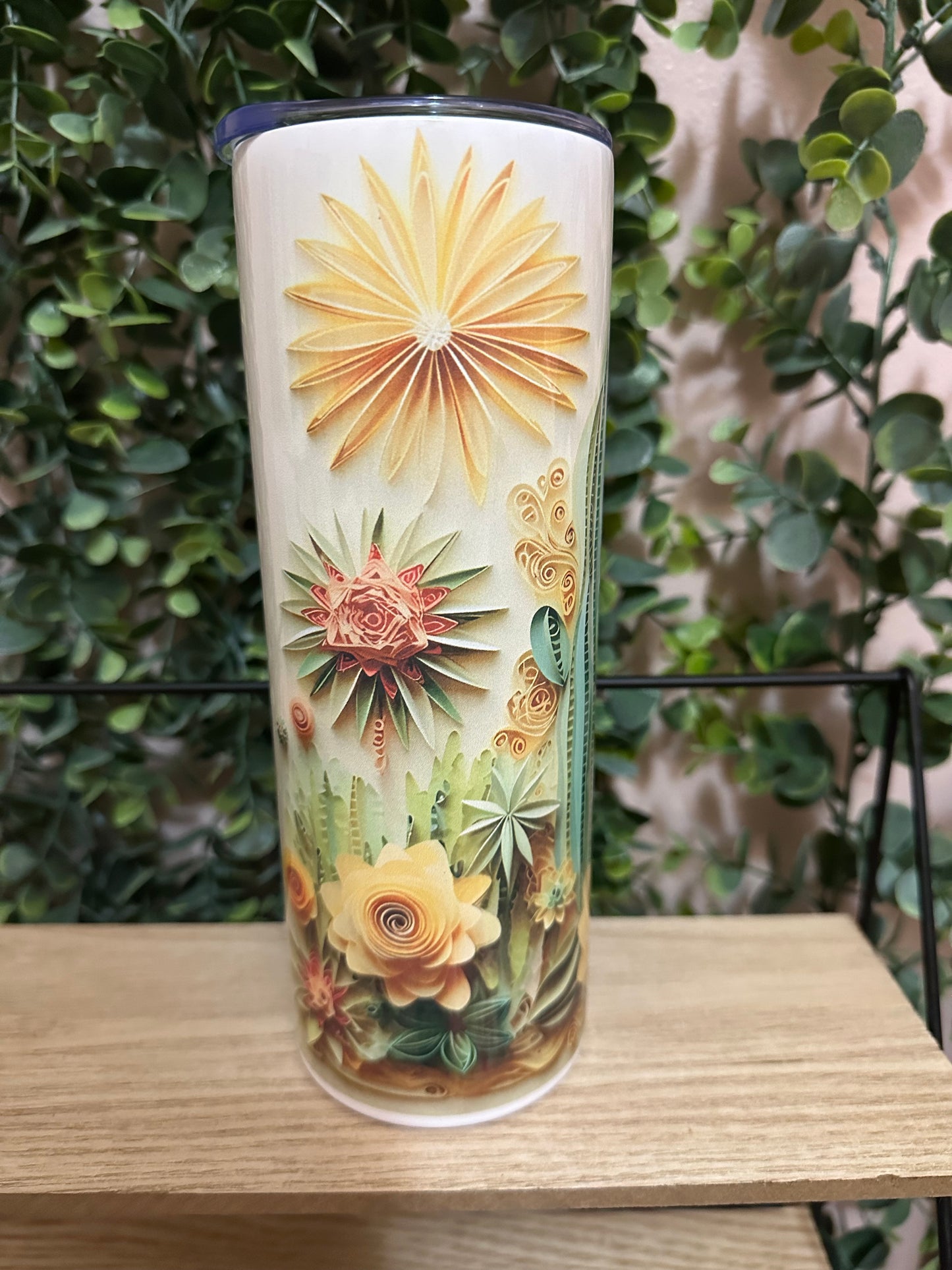 3D Cactus Tumbler