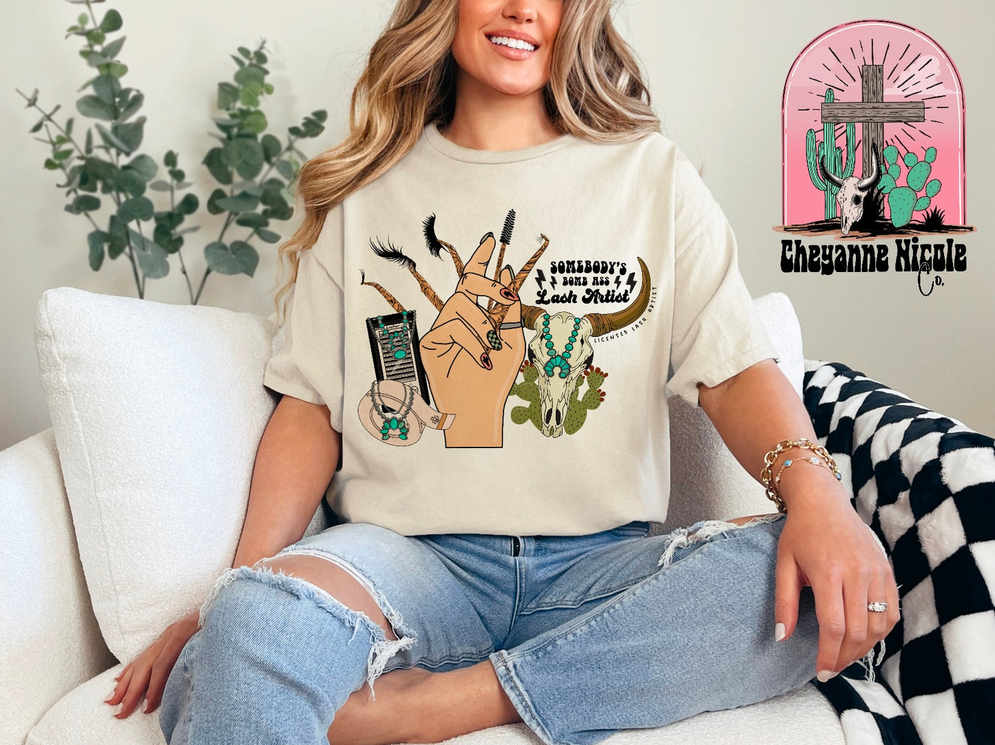 Bombass Lash Artist Crewneck or Shirt