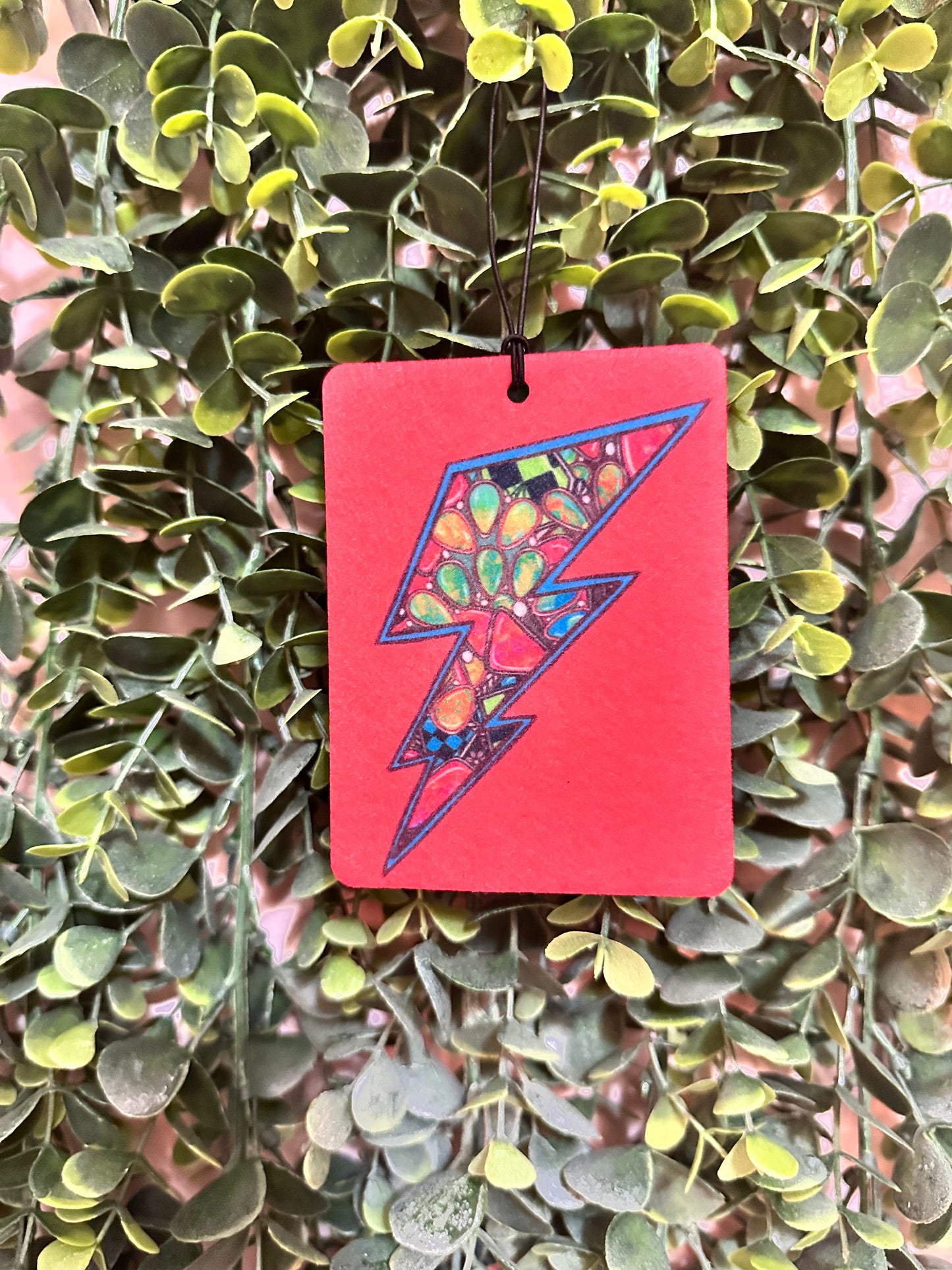 Pink Bolt Car Freshie