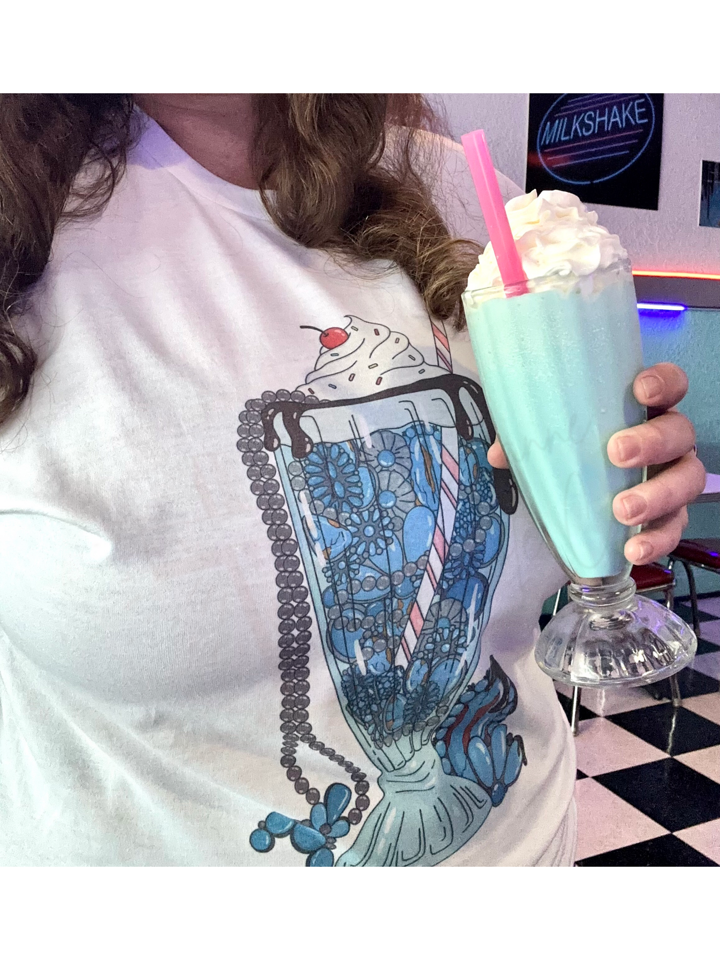 Turquoise Milkshake