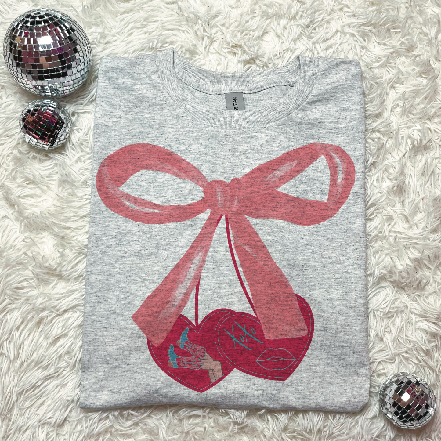 Xoxo Bow & Hearts