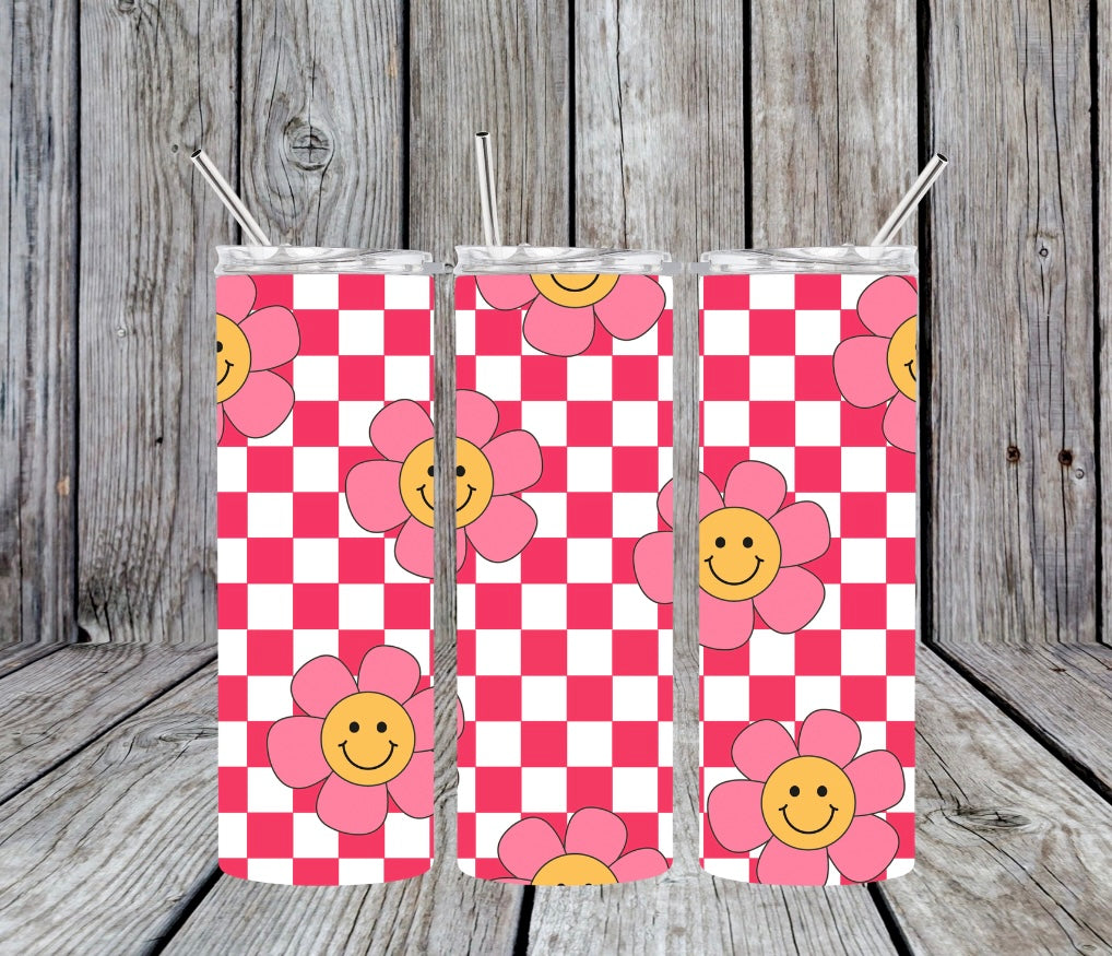 Checkered Tumbler