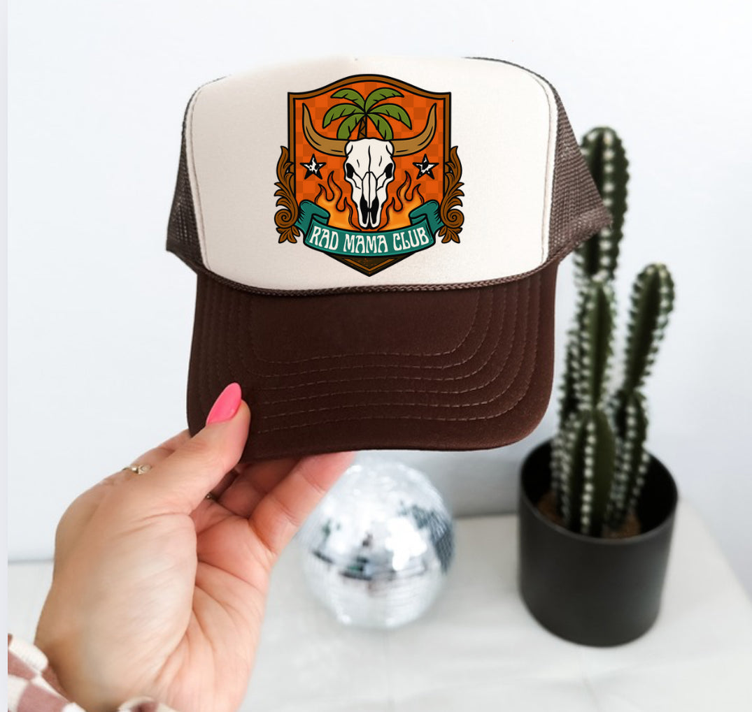 RAD MAMA CLUB TRUCKER HAT