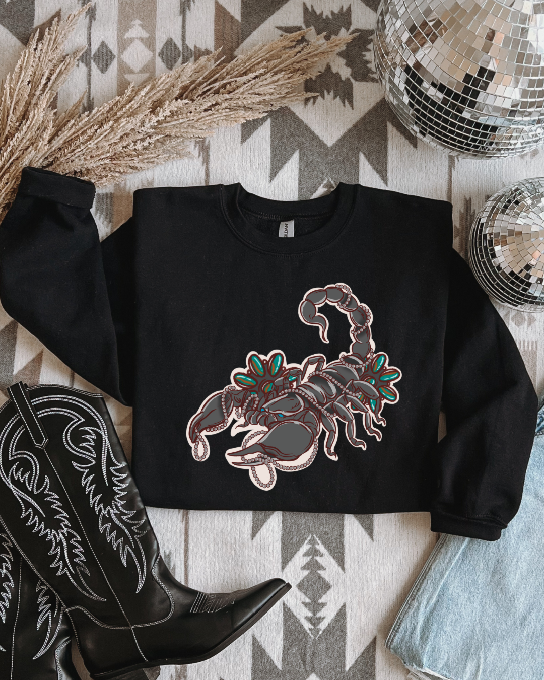 Punchy Scorpion Crewneck