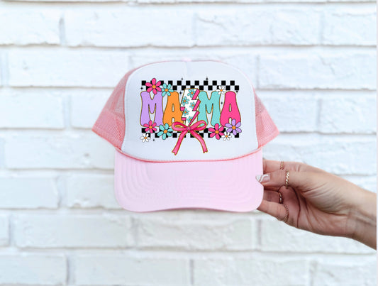 RETRO MAMA TRUCKER HAT