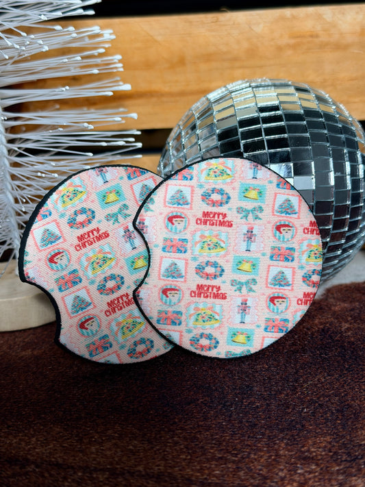 Christmas Car Coasters