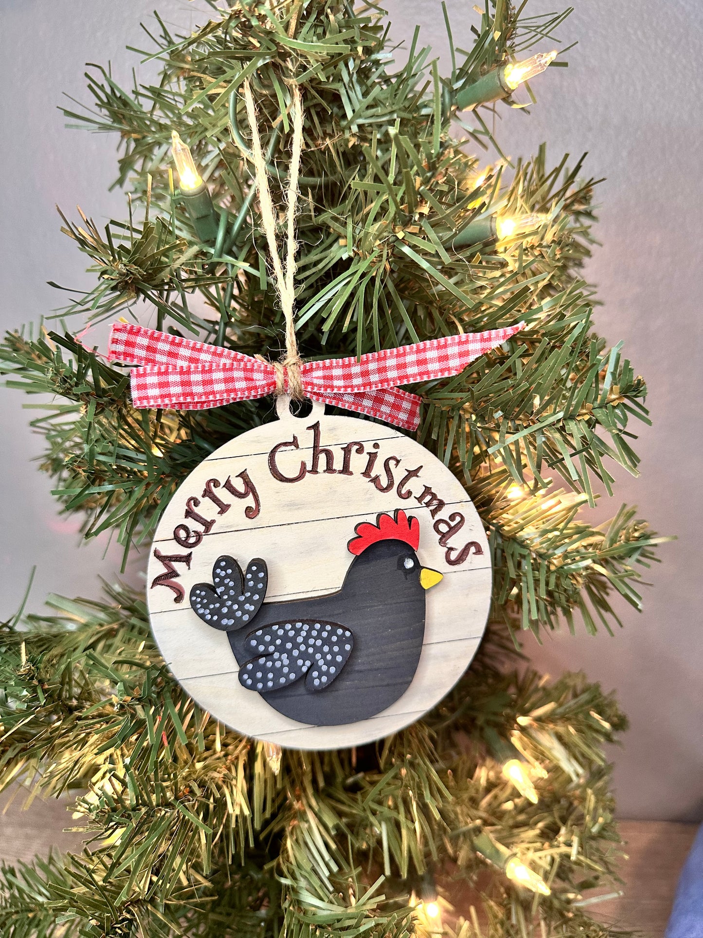 Merry Christmas ornament