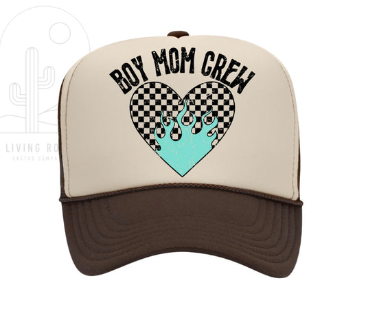 BOY MOM CREW TRUCKER HAT