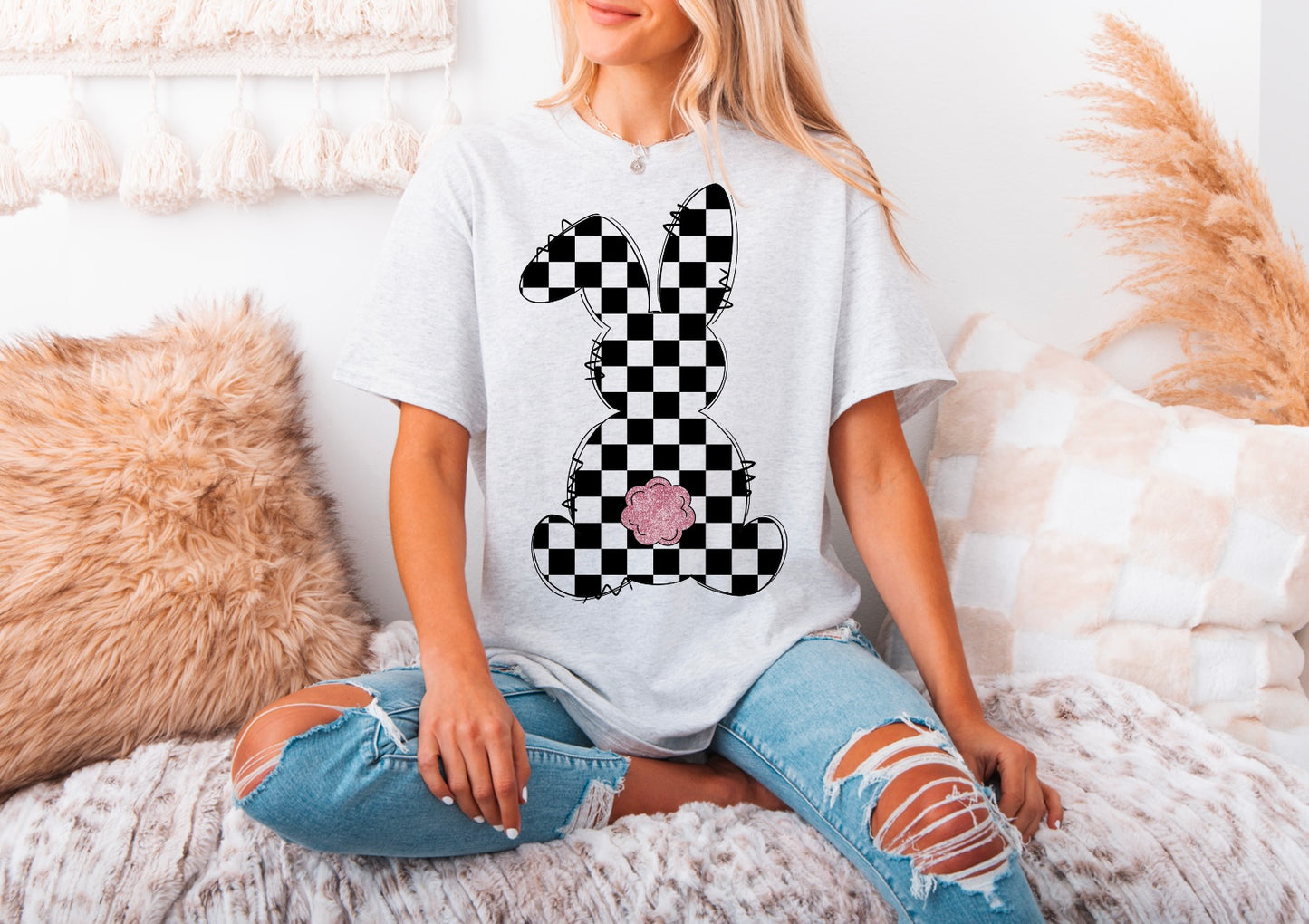 Checkered Bunny