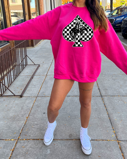 Punchy Spade Crewneck