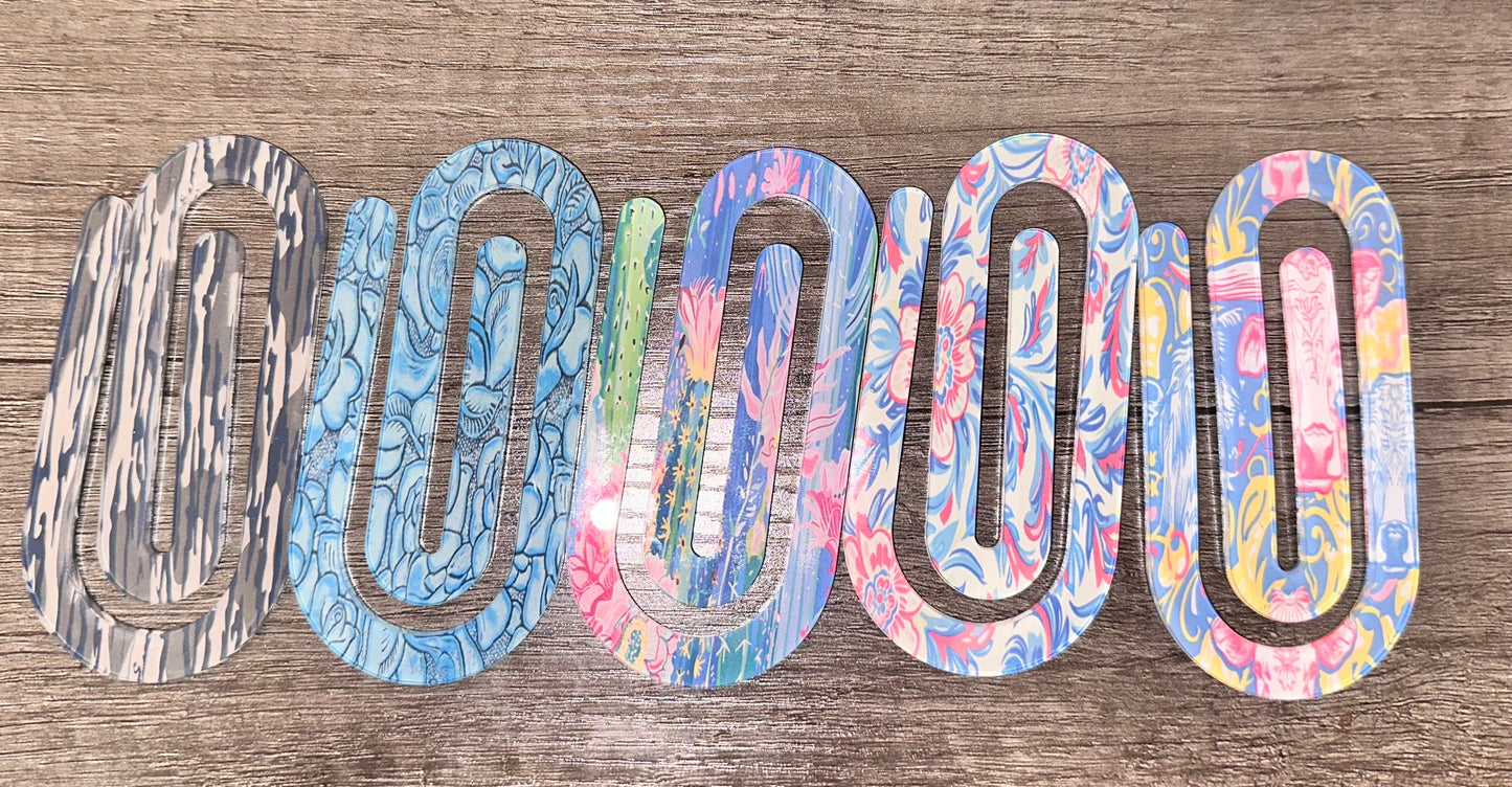 Floral Paper Clip