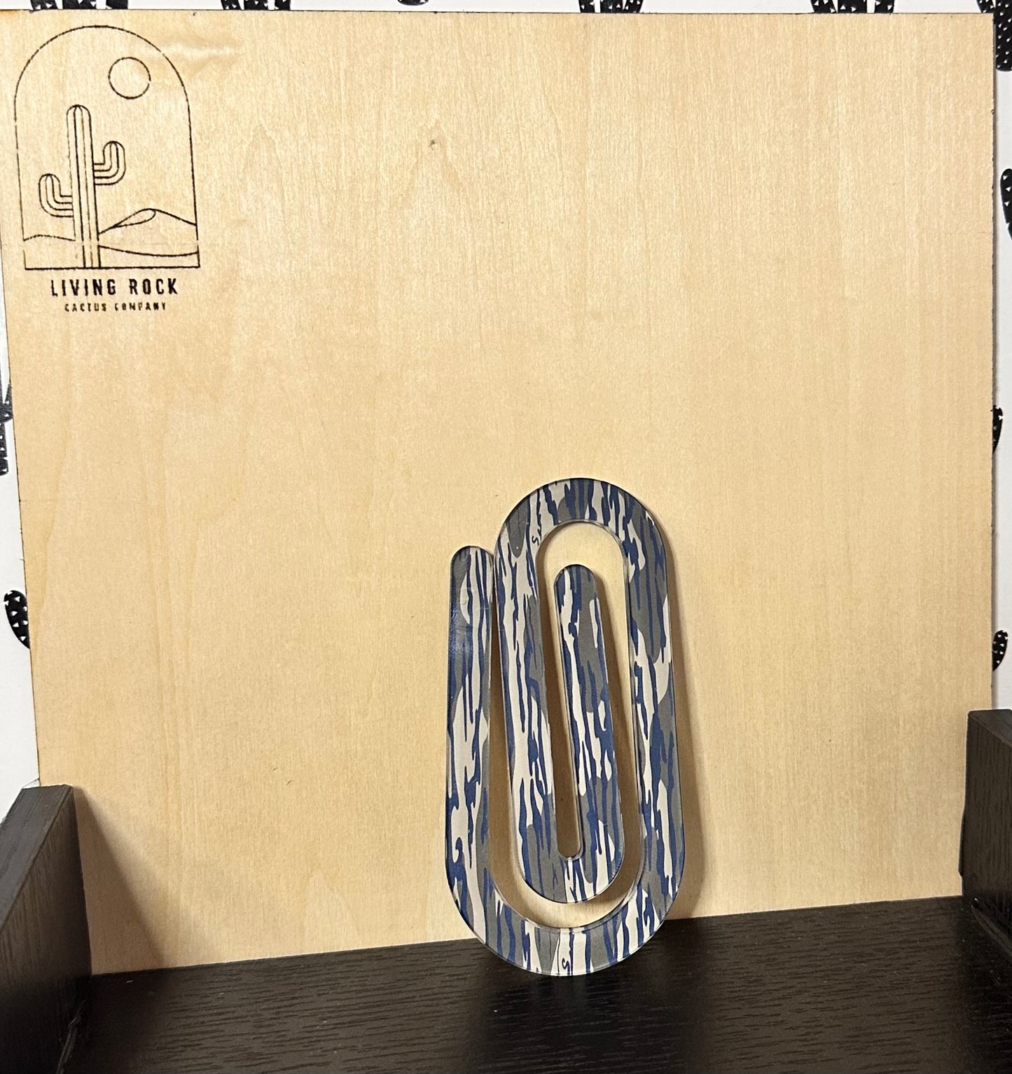 Camo Paper Clip