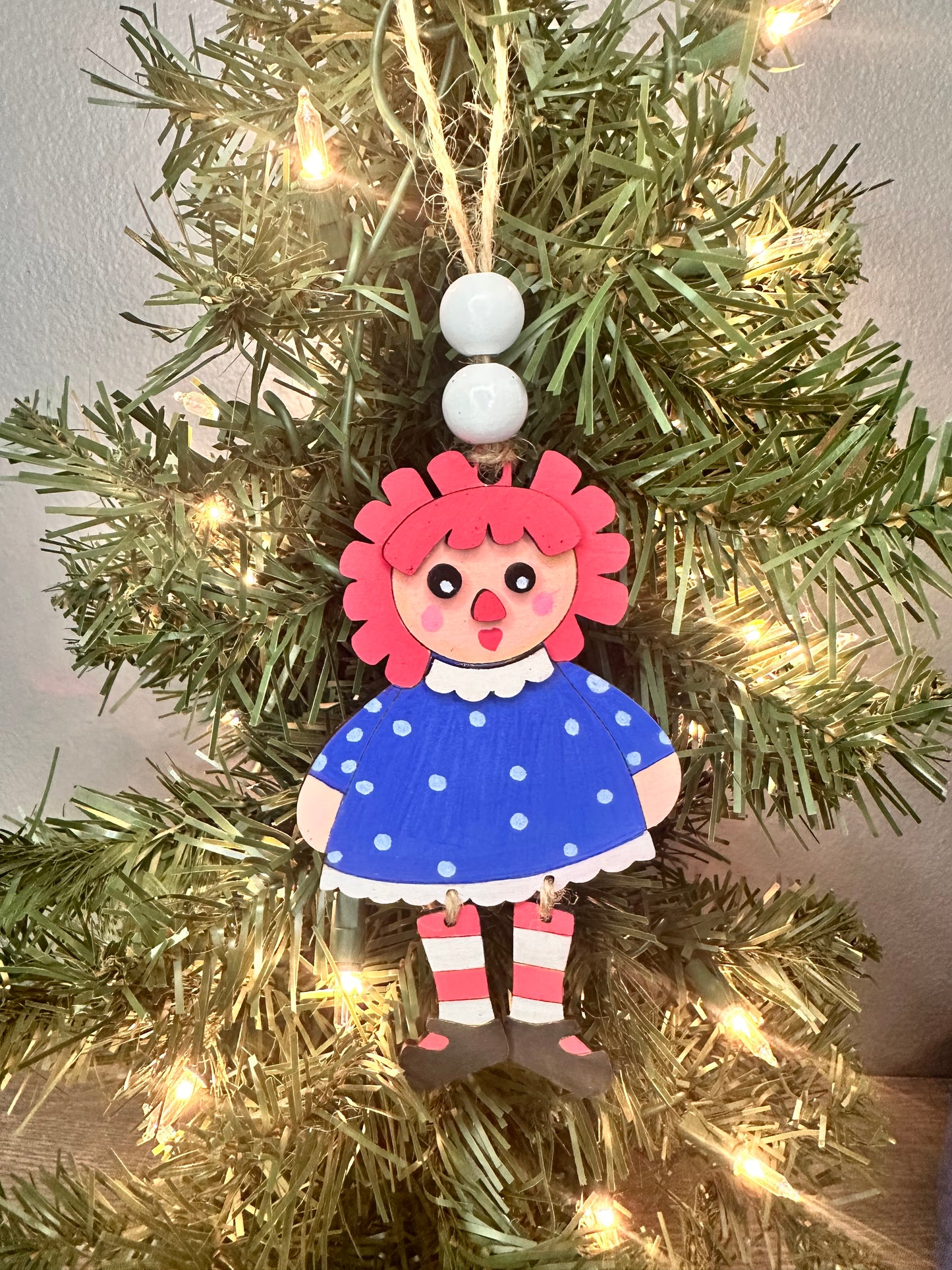 Raggedy Ann ornament