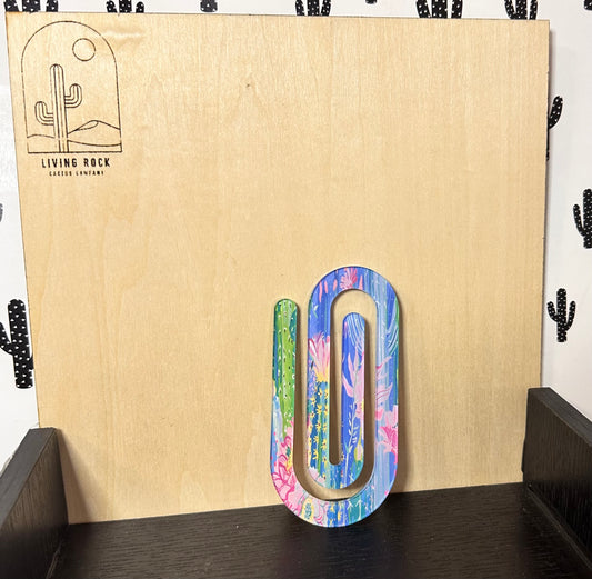 Cactus Paper Clip