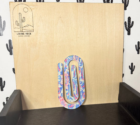 Floral Paper Clip