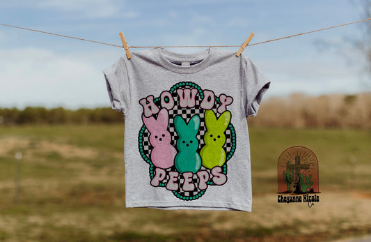 Howdy Peeps Children Shirt