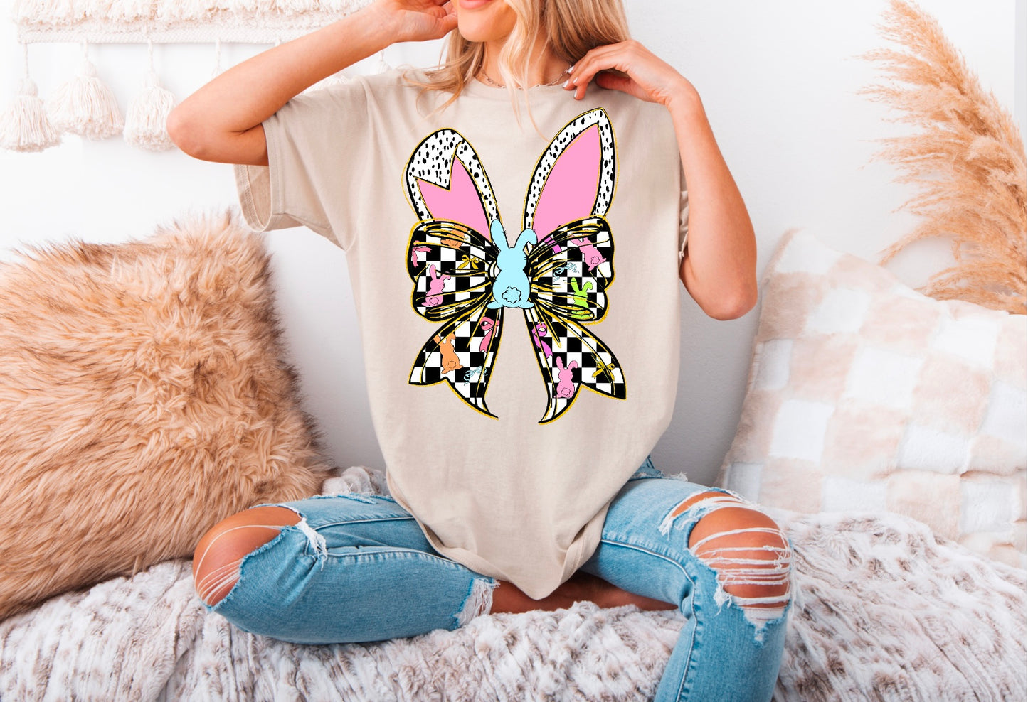 Retro Easter Bow