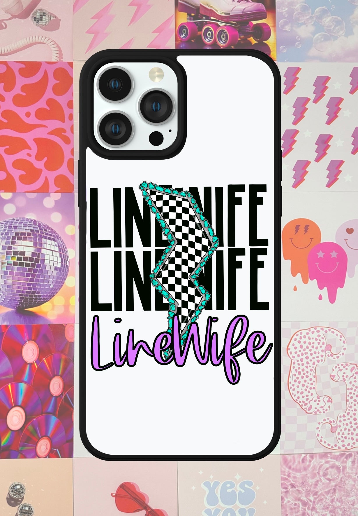 Purple Linewife Phone Case
