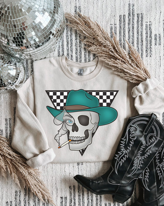 Smoky Cowgirl Crewneck
