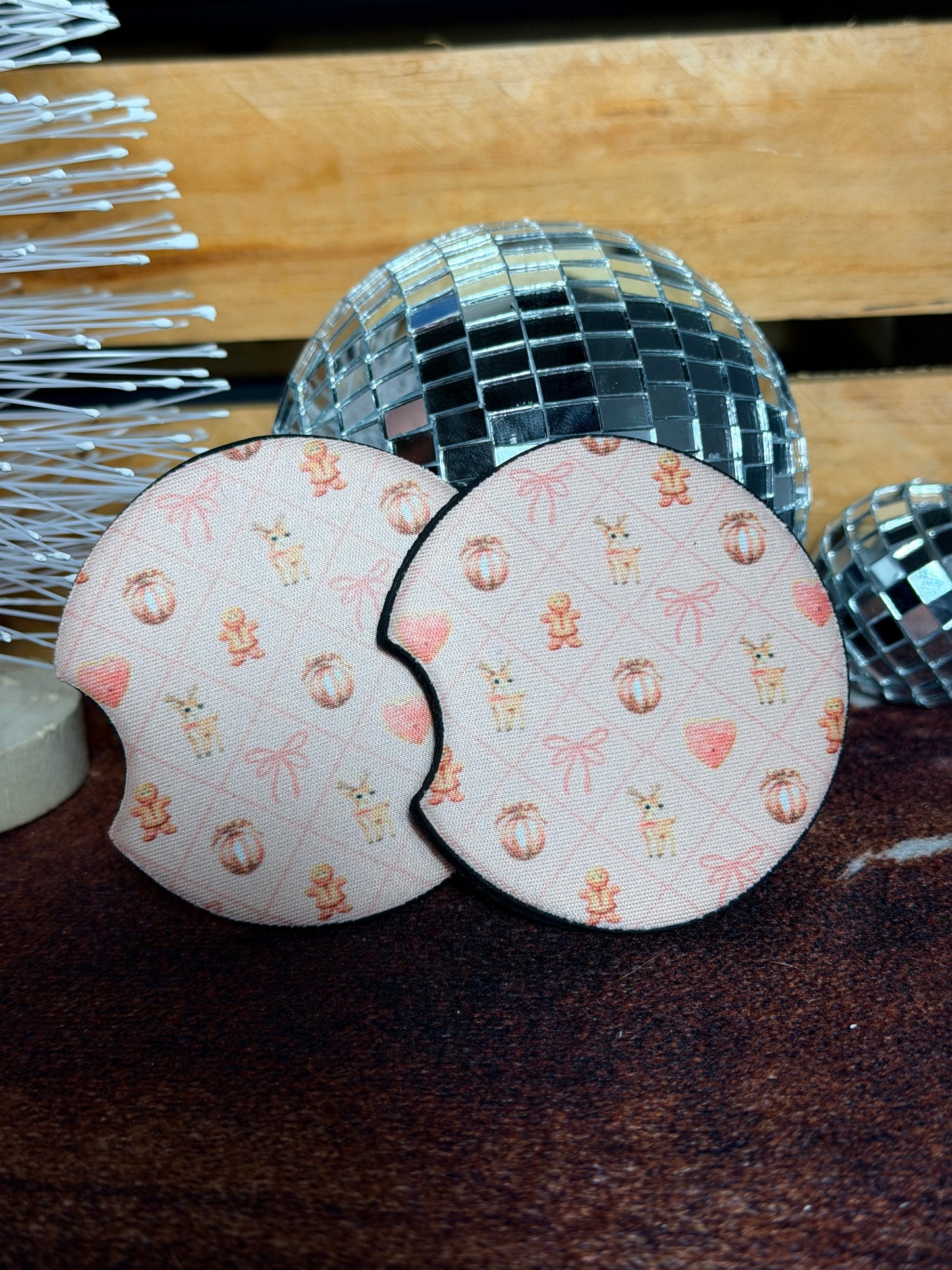 Christmas Car Coasters