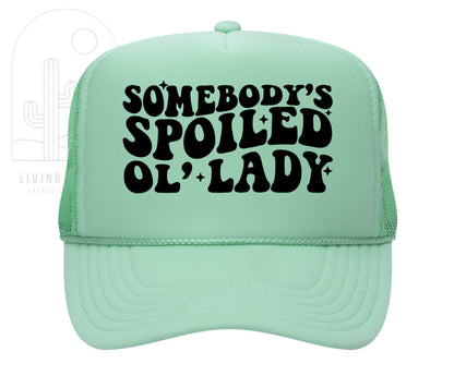 SPOILED OL’ LADY TRUCKER HAT