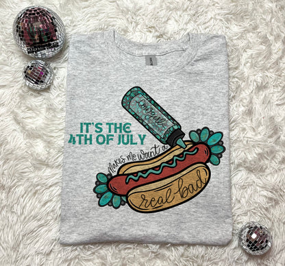 Want a hot dog real bad