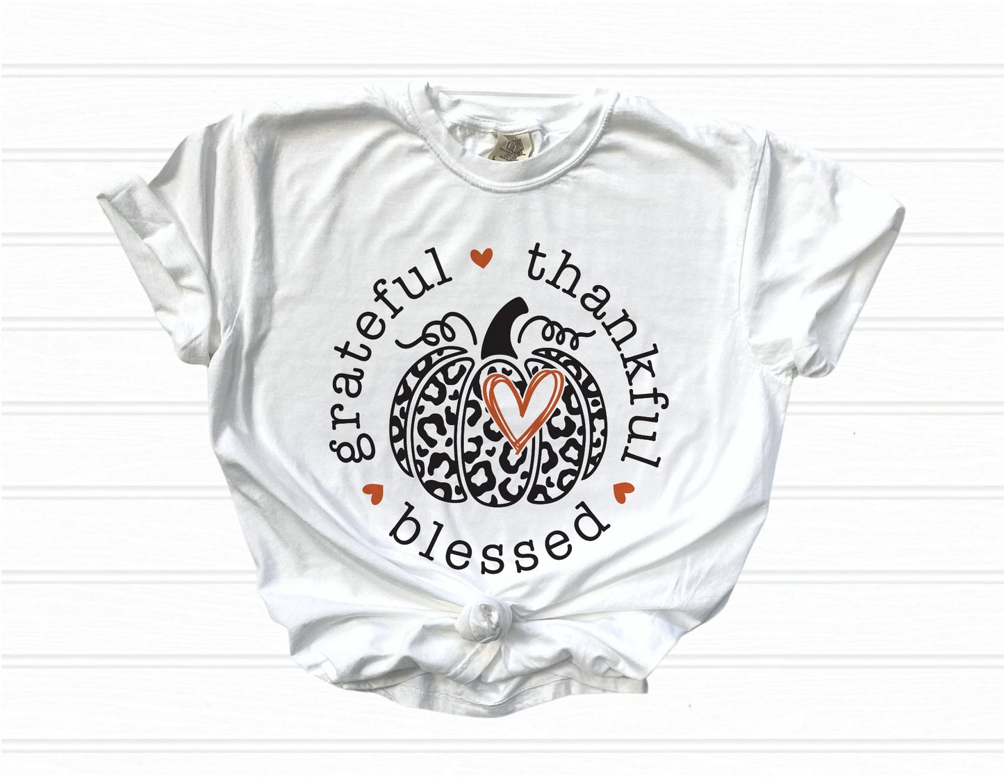 Grateful Thankful Blessed Shirt