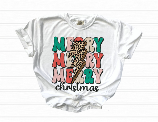Retro Merry Christmas Shirt