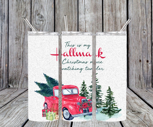 Christmas Movie Watching Tumbler