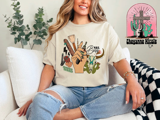 Nail Boss Crewneck or Shirt