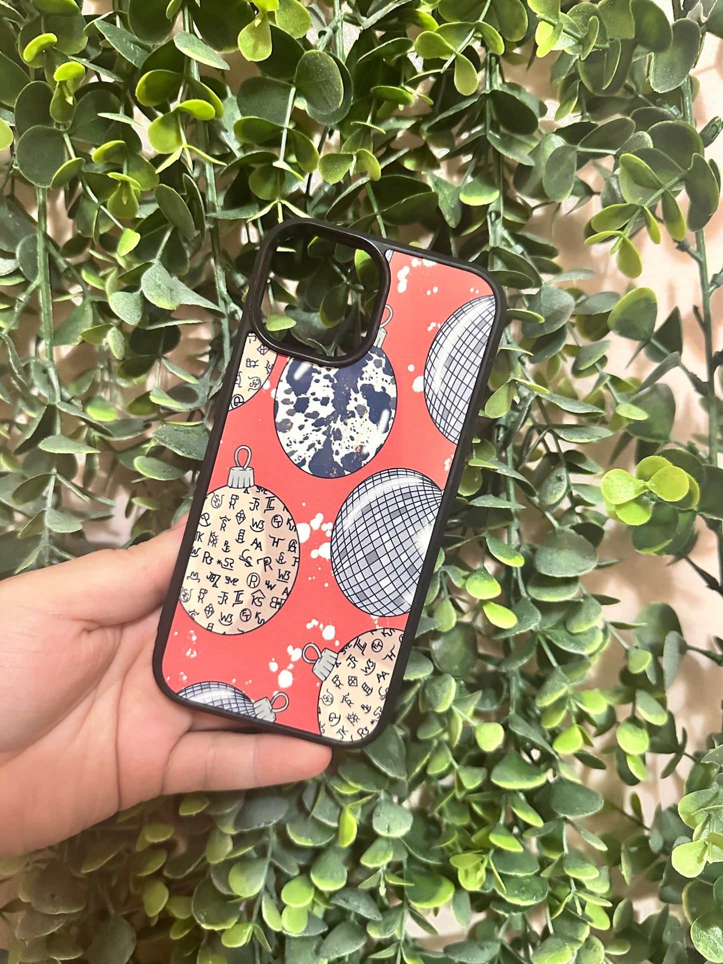 Christmas Western Ornaments Phone Case