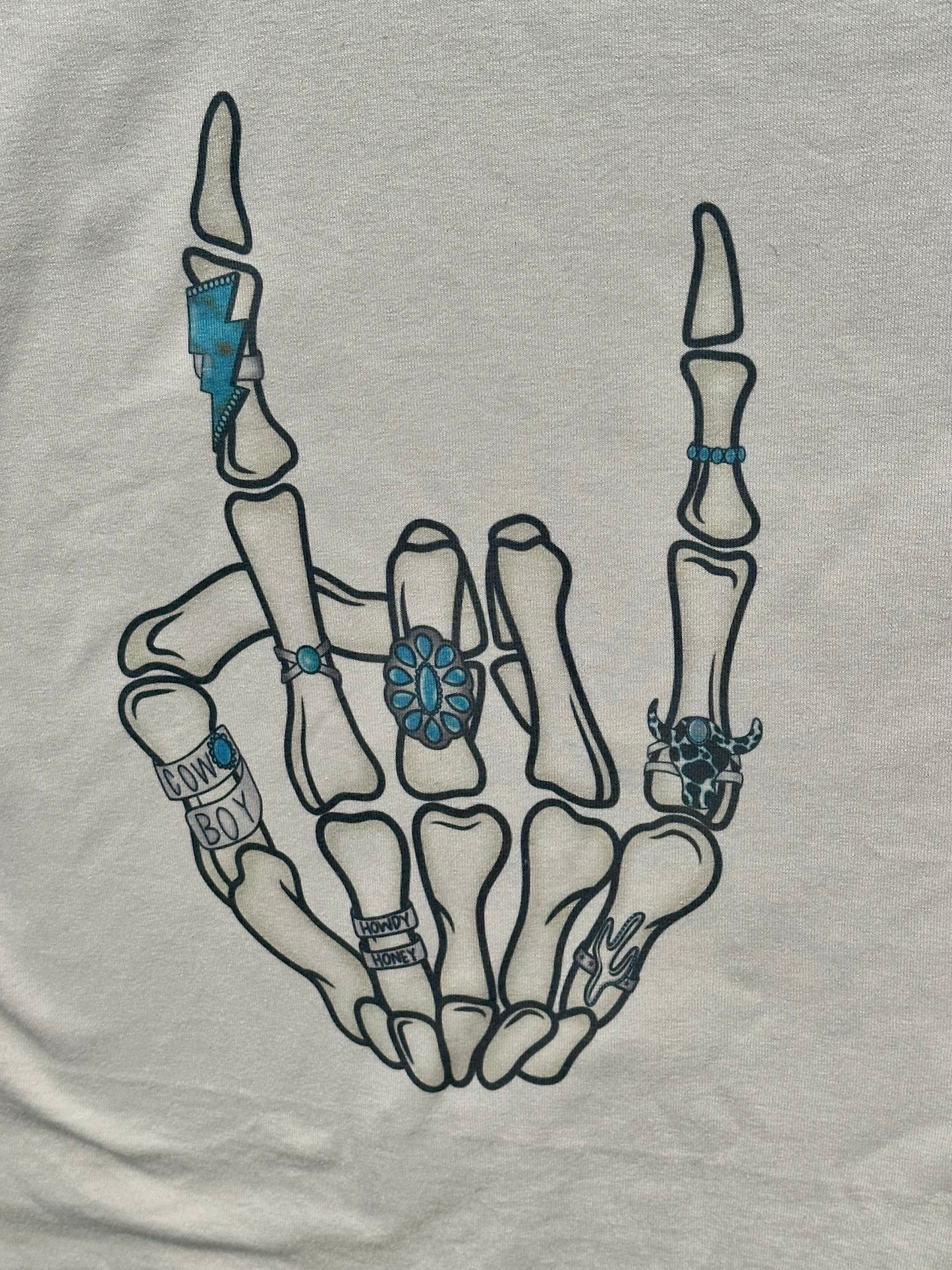 Western Skull Hand
