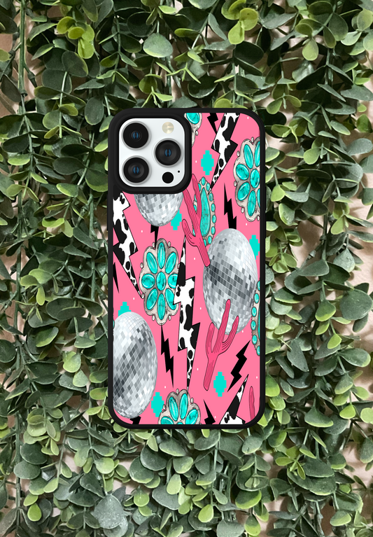Disco Cowgirl Phone Case