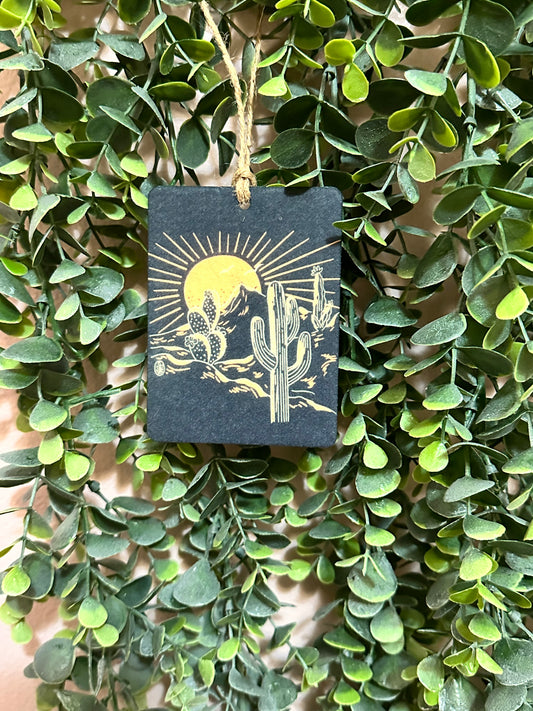 Cactus Car Freshie